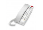 Alcatel Lucent - VTech A2211 Silver-Pearl Contemporary Analog Corded Petite Phone, 1 Line, 10 Speed Dial Keys - 3JE40037AA